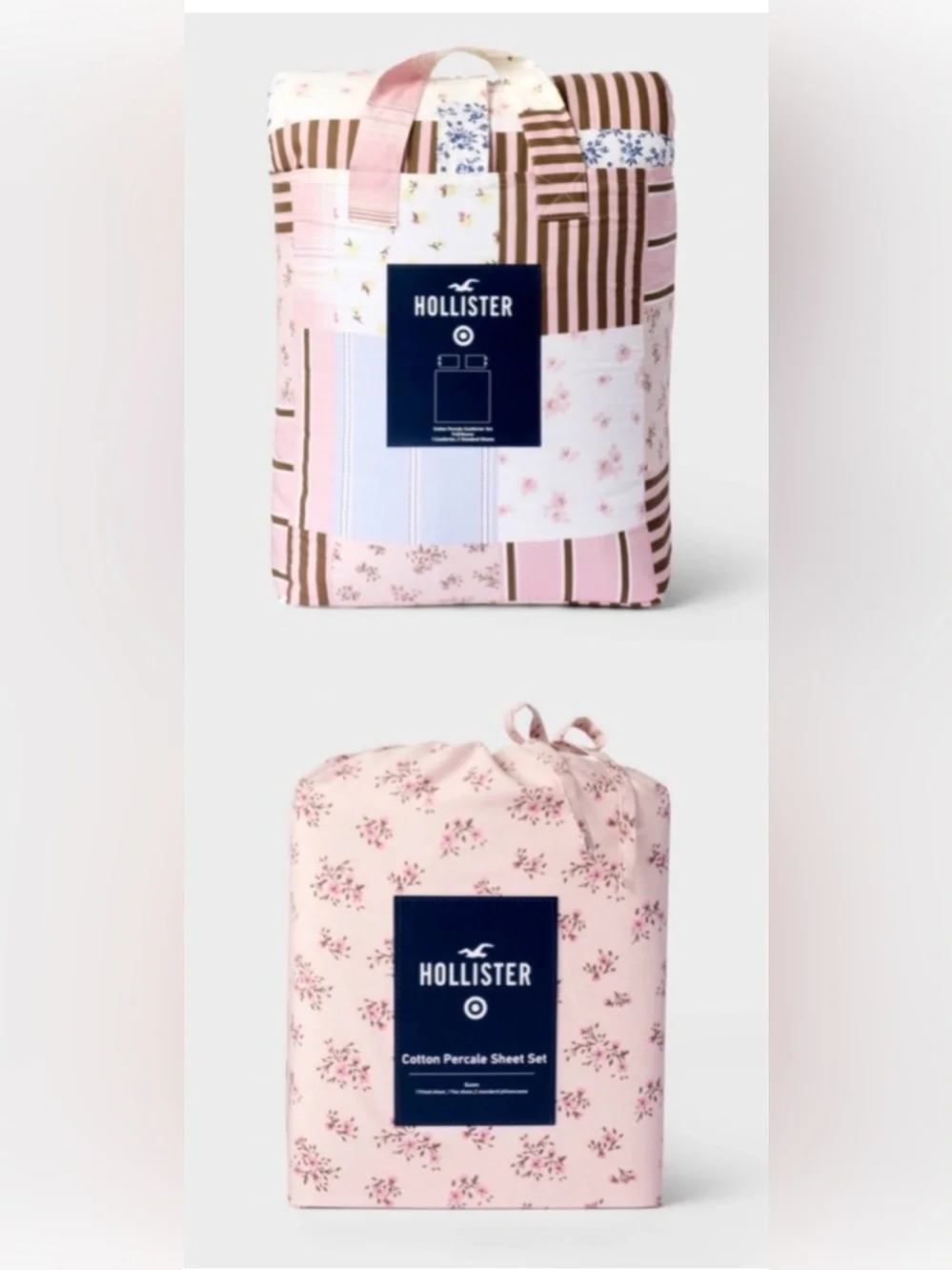 !ShipsFast! Target X Hollister Dorm Girls Floral Patchwork Comforter + Sheet Set